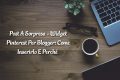 Widget Pinterest Per Blogger: Come Inserirlo